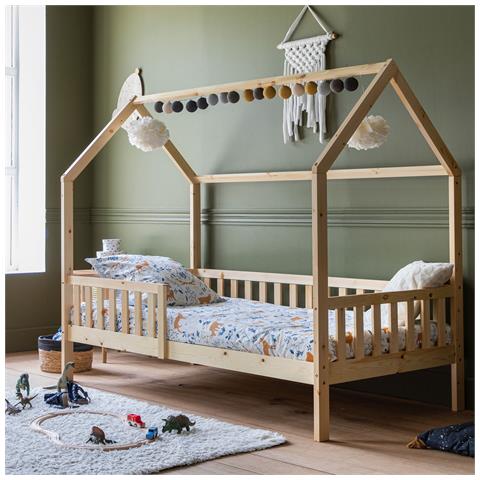 Letto Per Bambini 190x90cm In Legno Marceau - Foto 6