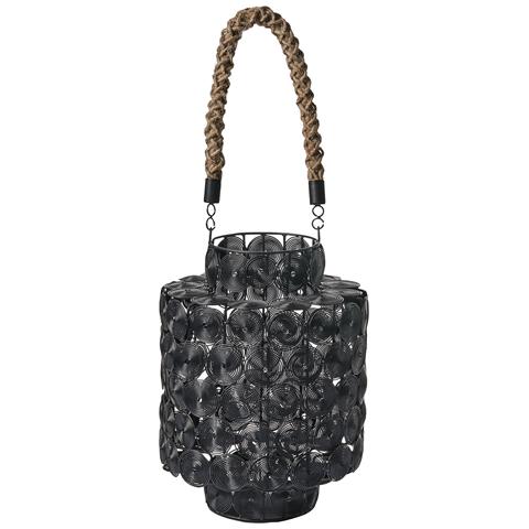 Lanterna Mmojstir Metallo 35 Cm Nero - Foto 2