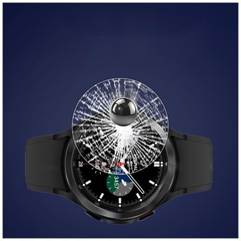 Pellicola Protettiva Per Schermo Hd Per Samsung Galaxy Watch 4 Classic 46mm - Confezione Da 2 - Foto 2