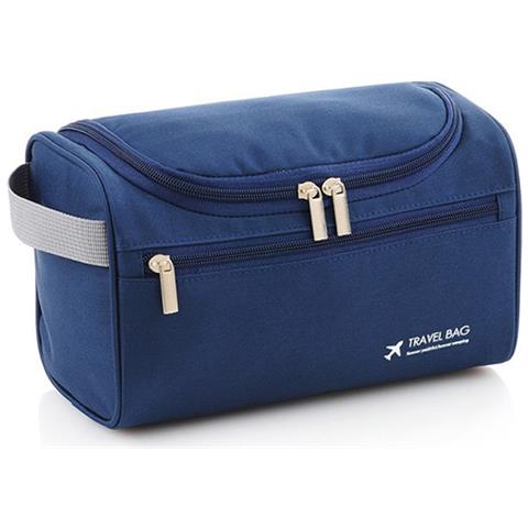 Borsa Da Toilette Da Viaggio Multifunzionale - Organizer Da Toilette Oxford Impermeabile Da Appendere - Foto 1