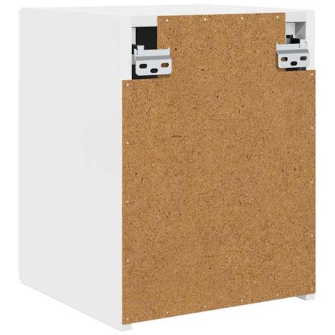 Mobile TV da parete 2 pcs Bianco Lucido 30 x 31 x 40 cm - Foto 9