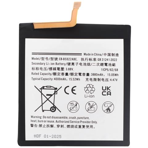 Batteria Di Ricambio Per Galaxy S24 Li-ion 3,88 V 4000 Mah - Foto 1
