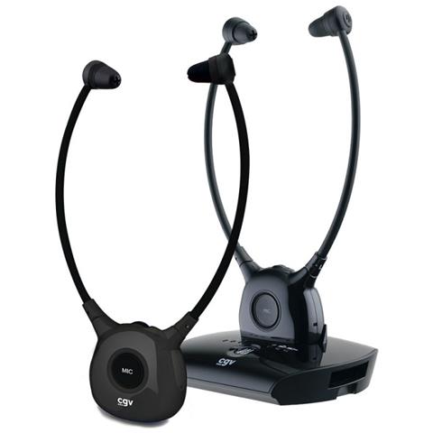 20853 cuffia e auricolare Wireless Passanuca TV Base di ricarica Nero - Foto 1