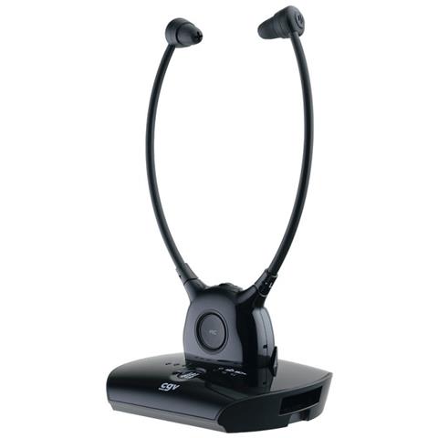 20853 cuffia e auricolare Wireless Passanuca TV Base di ricarica Nero - Foto 4