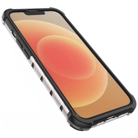 Custodia Ibrida Rinforzata Nera Per Iphone 14 Plus Nera. - Foto 2