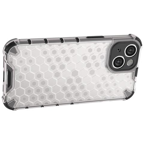 Custodia Ibrida Rinforzata Nera Per Iphone 14 Plus Nera. - Foto 7