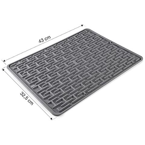 66774 - Scolapiatti, tappetino in silicone per piatti e posate, - Foto 3