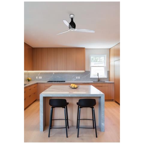 Faro 32027 Ventilatore Senza Luce Tecnologia Dc Diametro 128 Cm Funzione Inversa Nero Opaco - Foto 22