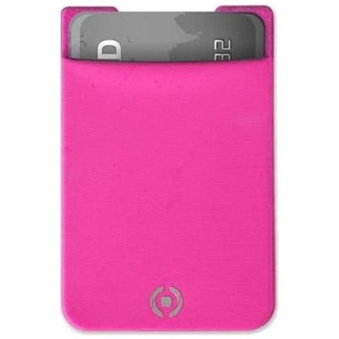 Tasca Portacarte Adesiva POCKETFIX per Smartphone Rosa - Foto 1