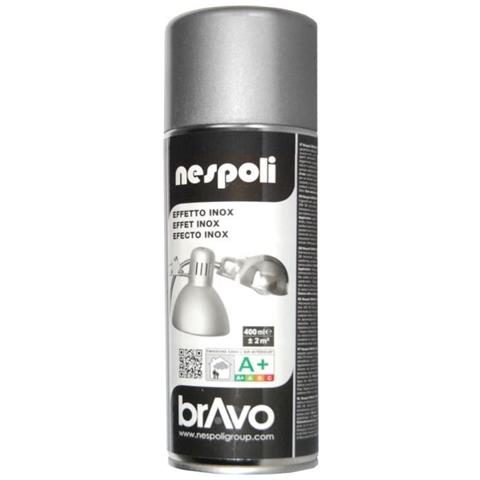 Smalto Spray Rivestimento Anticorrosivo Acciaio Inox 400 Ml Bravo - Foto 2