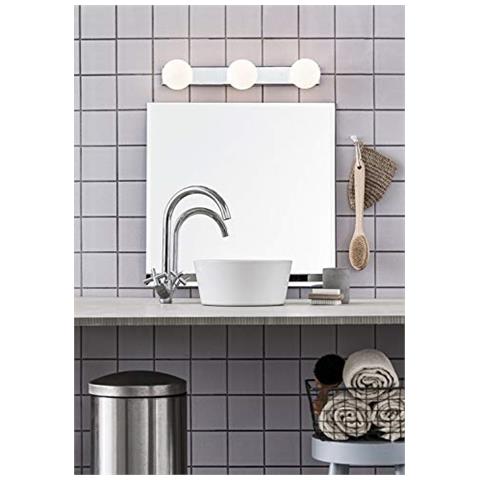 Mark Slöjd 106382 - lampada Da Parete, Metallo, Argento - Foto 2