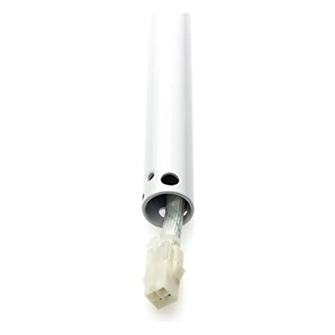 Asta Di Prolunga, Metallo, Bianco, 46x2.18 Cm - Foto 2
