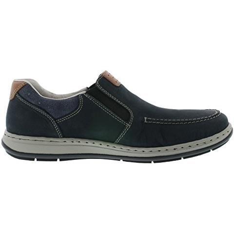 17360, Mocassini Uomo, Blu (pacific / Amaretto / Navy), 45 Ue - Foto 4