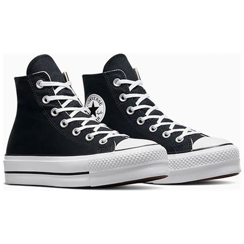 Chuck Taylor All Star Lift Hi 560845c, Donne, Nero, 41 - Foto 16