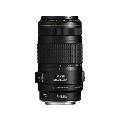 EF 70-300mm f / 4-5.6 IS USM, SLR, 15/10, Telephoto, Micro USM, , Nero - Foto 1