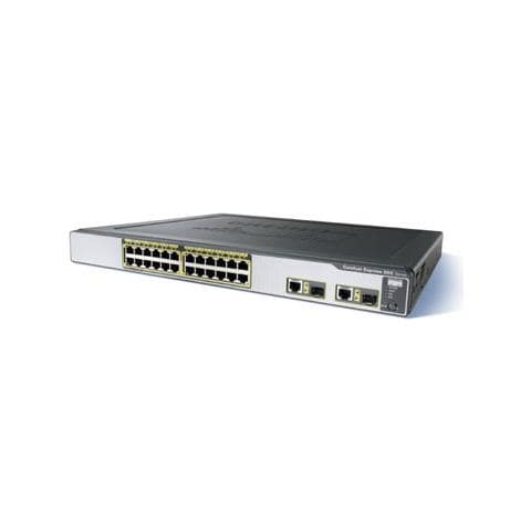 Ethernet Switch Cisco Catalyst 500-24PC 24 Porte Gestibile - 24 x POE - 2 x Slot espansione - 10Base-T, 10/100/1000Base-T - Parato montabile, Desktop - Foto 3