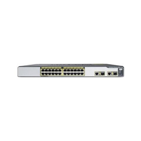 Ethernet Switch Cisco Catalyst 500-24PC 24 Porte Gestibile - 24 x POE - 2 x Slot espansione - 10Base-T, 10/100/1000Base-T - Parato montabile, Desktop - Foto 2