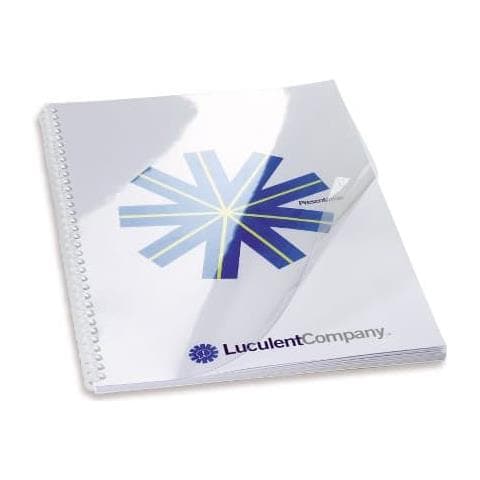 HiClear Copertine per rilegatura A4 PVC 180 mic trasp. (25) , Trasparente, A4, 22,1 cm, 29,7 cm, 5 mm - Foto 2