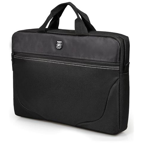 Borsa per Notebook fino a 15.6" in Poliestere Colore Nero - Foto 2