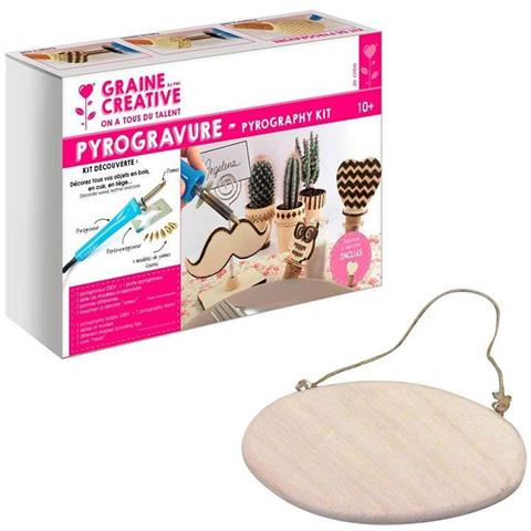 Kit Pirografia + Targa Ovale Da Decorare - Foto 1