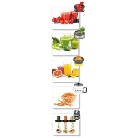 Spremiagrumi Da 450 W In Acciaio Inox /nero - 18093f - Foto 7