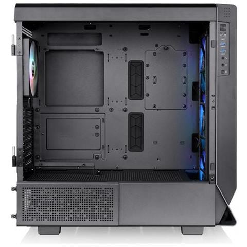 Ceres 500 Tg Argb Case Mid Tower Mini-itx Micro-itx Atx E-atx Pannello Laterale In Vetro Temperato 1xusb-c 3.2 2xusb-a 3.0 4xventole 140mm Argb Snow /white - Foto 2
