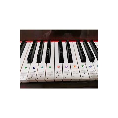 Etichette Adesive Per Tastiera Pianoforte 88/61/54/49 Tasti - Foto 5