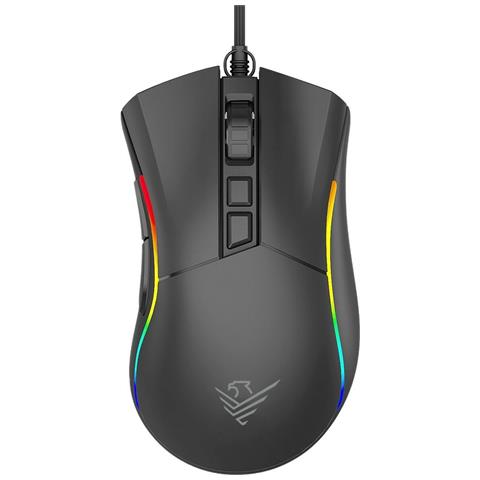 Mouse Gaming 12000 DPI Colore Nero - Foto 1