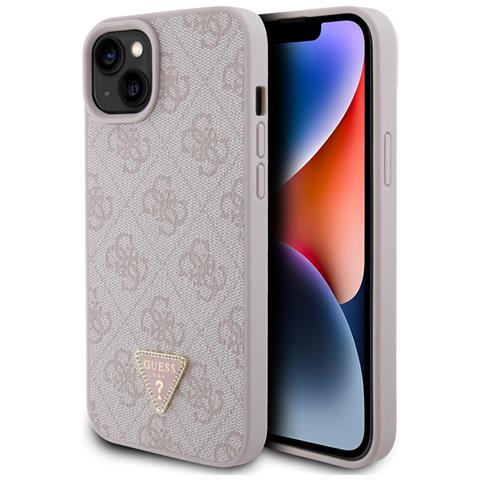 Cover Per Iphone 15 Triangle Diamond 4g, Rosa - Foto 2