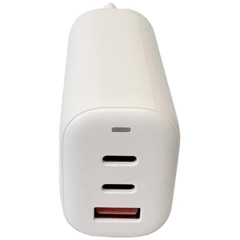 Caricatore Alimentatore 2 Porte Usb-c E 1 Usb-a Da Muro 65w - Foto 3
