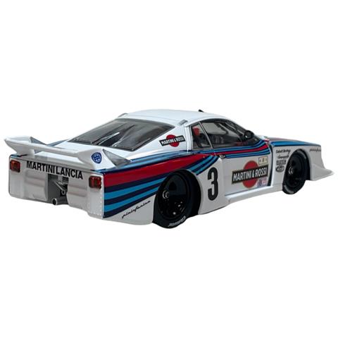 Lancia Beta Montecarlo Turbo No. 3 Team Lancia Martini Racing 1/32 Daytona 1981, Bianco / Blu - Foto 2