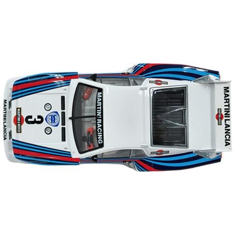 Lancia Beta Montecarlo Turbo No. 3 Team Lancia Martini Racing 1/32 Daytona 1981, Bianco / Blu - Foto 5