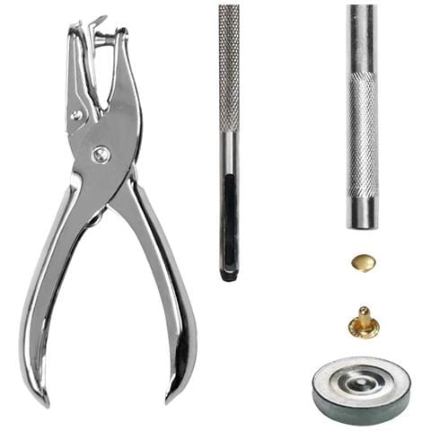 Kit Rivetti Da 480 Pezzi - 4 Colori, 3 Dimensioni Multicolor - Foto 2