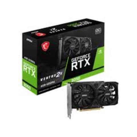 GeForce RTX 3050 6 GB GDDR6 1 x DisplayPort / 2 x HDMI VENTUS 2X - Foto 1
