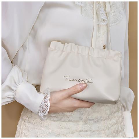 Piccola Borsa Per Il Trucco, Organizer Per Rossetto White L - Foto 2