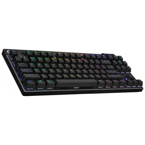 G Pro X Tkl Tastiera Gaming Rf Senza Fili + Bluetooth Qwerty Danese, Finlandese, Norvegese, Svedese Nero - Foto 1