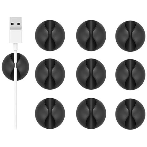 Set Da 9 Organizer Per Cavi Black - Foto 1