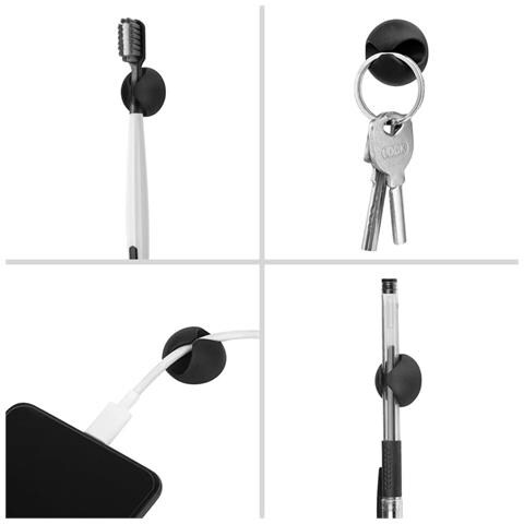 Set Da 9 Organizer Per Cavi Black - Foto 4