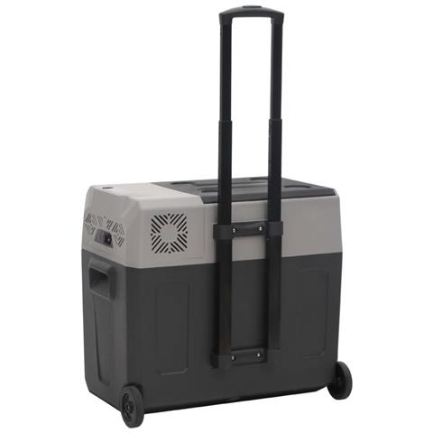 Borsa Frigo con Ruote Adattatore Nera Grigia 30 L Polipropilene - Foto 2