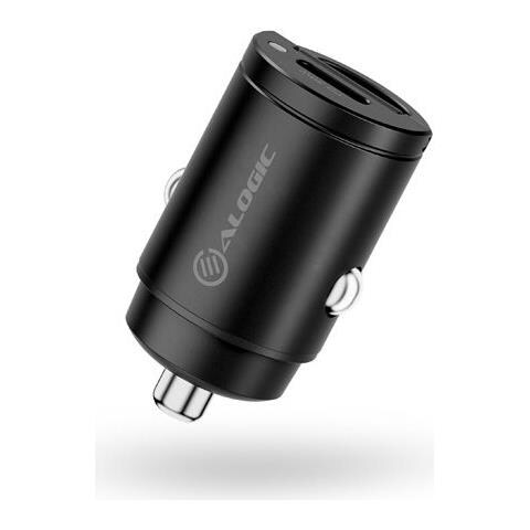 CRCC30 Caricabatterie per dispositivi mobili Cuffie, Auricolare, Smartphone, Orologio intelligente, Tablet Grigio Accendisigari Ricarica rapida Auto - Foto 5