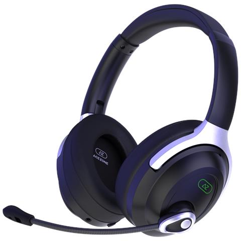 A-Spire Auricolare Con cavo e senza cavo A Padiglione Gaming USB tipo-C Bluetooth Nero - Foto 1