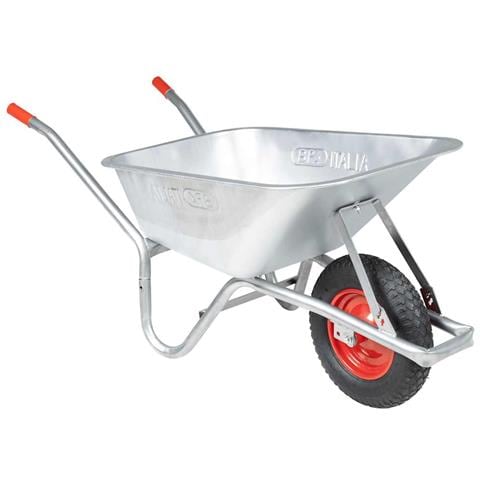 Carriola 90 L 150 Kg In Acciaio Zincato E Plastica - Foto 1