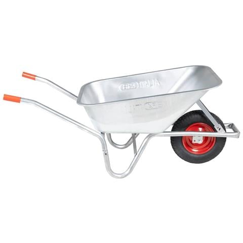 Carriola 90 L 150 Kg In Acciaio Zincato E Plastica - Foto 2