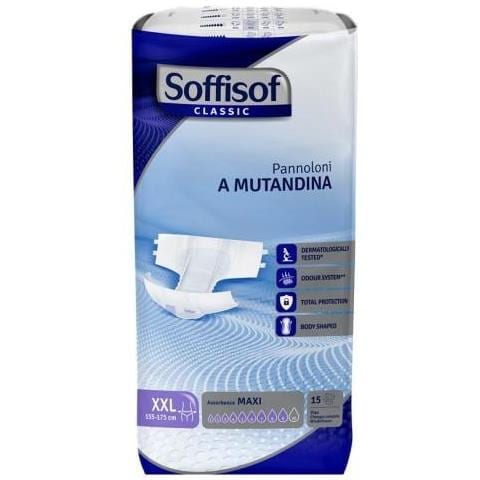 Soffisof Pannolone Mutandina Classicmaxi Tg.Xxl Pz. 15 - Foto 1