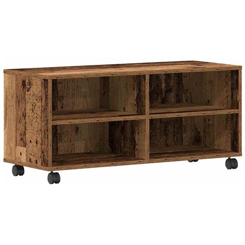 Mobile TV  in Legno Massello 90x35x35 cm - Foto 1