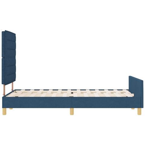 Struttura Letto  Blu 120x200 cm in Tessuto - Foto 9