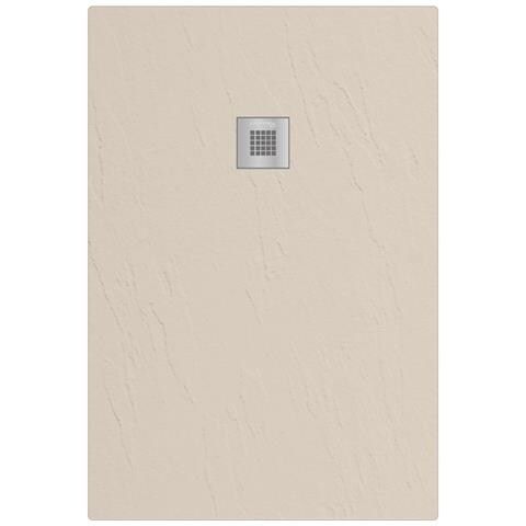 Piatto Doccia In Marmoresina Rettangolare 70x100 Cm Sabbia Finitura Pietra Estasi Londra - Foto 1
