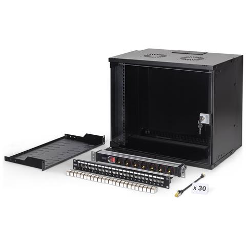 Set di rete SOHO Pro, 483 mm (19") - 9U, 540 x 400 mm (L x P) - Foto 1