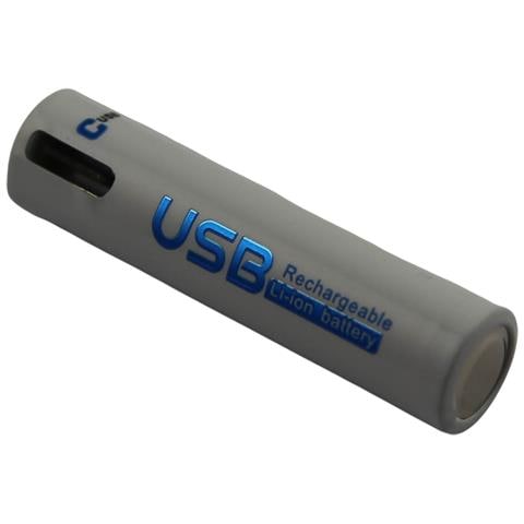 Pila Aaa Ricaricabile Agli Ioni Di Litio Con Porta Di Ricarica Usb-c 1,5 V 600 Mah 0,9 Wh - Foto 1