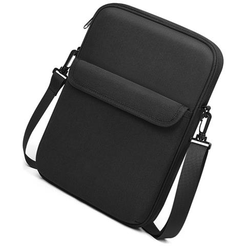 Borsa Per Laptop In Tessuto Oxford: Antishock, Impermeabile, A Tracolla Per Laptop Da 11/13 Pollici Black 13 Pollici - Foto 1